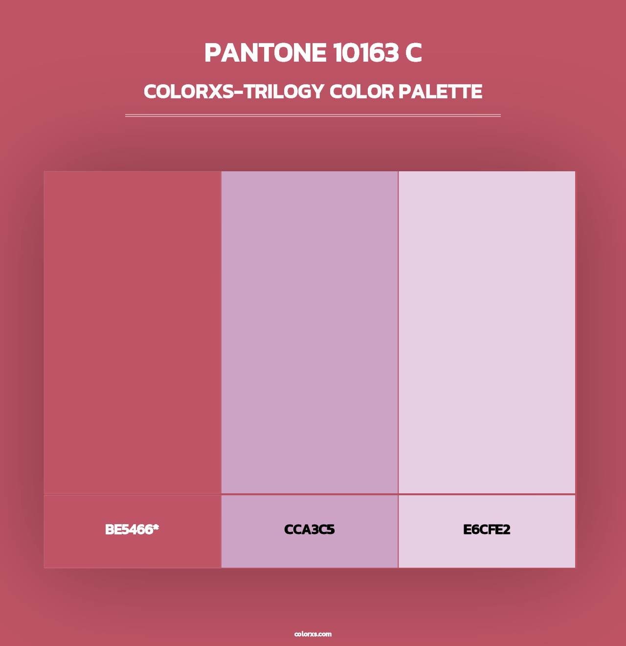 PANTONE 10163 C - Colorxs Trilogy Palette