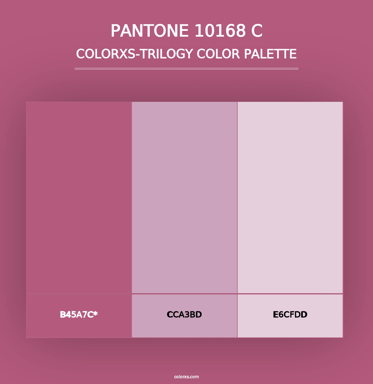 PANTONE 10168 C - Colorxs Trilogy Palette