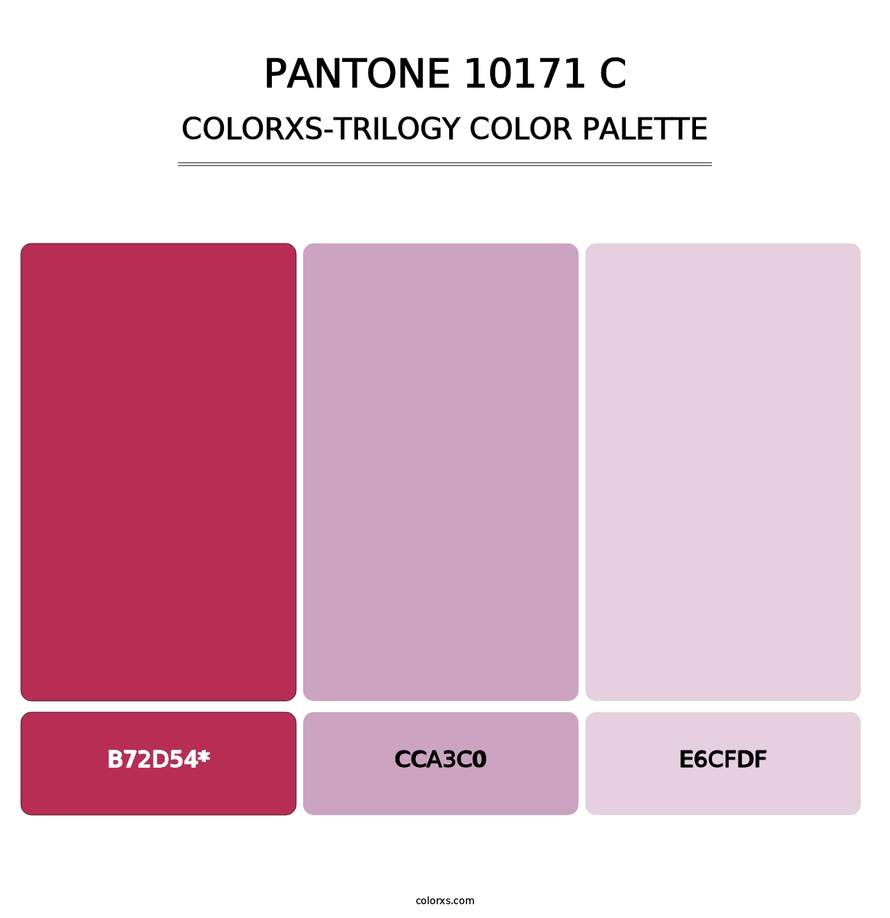 PANTONE 10171 C - Colorxs Trilogy Palette