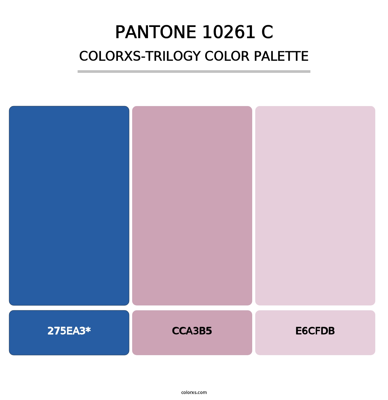 PANTONE 10261 C - Colorxs Trilogy Palette