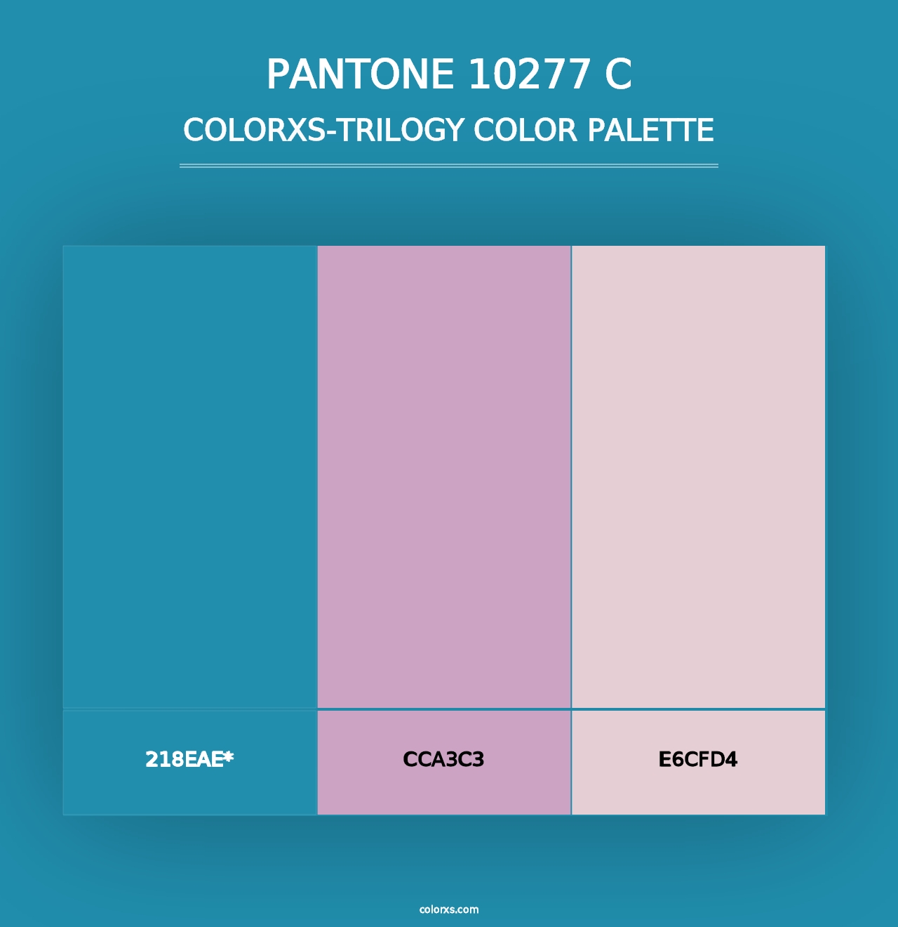 PANTONE 10277 C - Colorxs Trilogy Palette