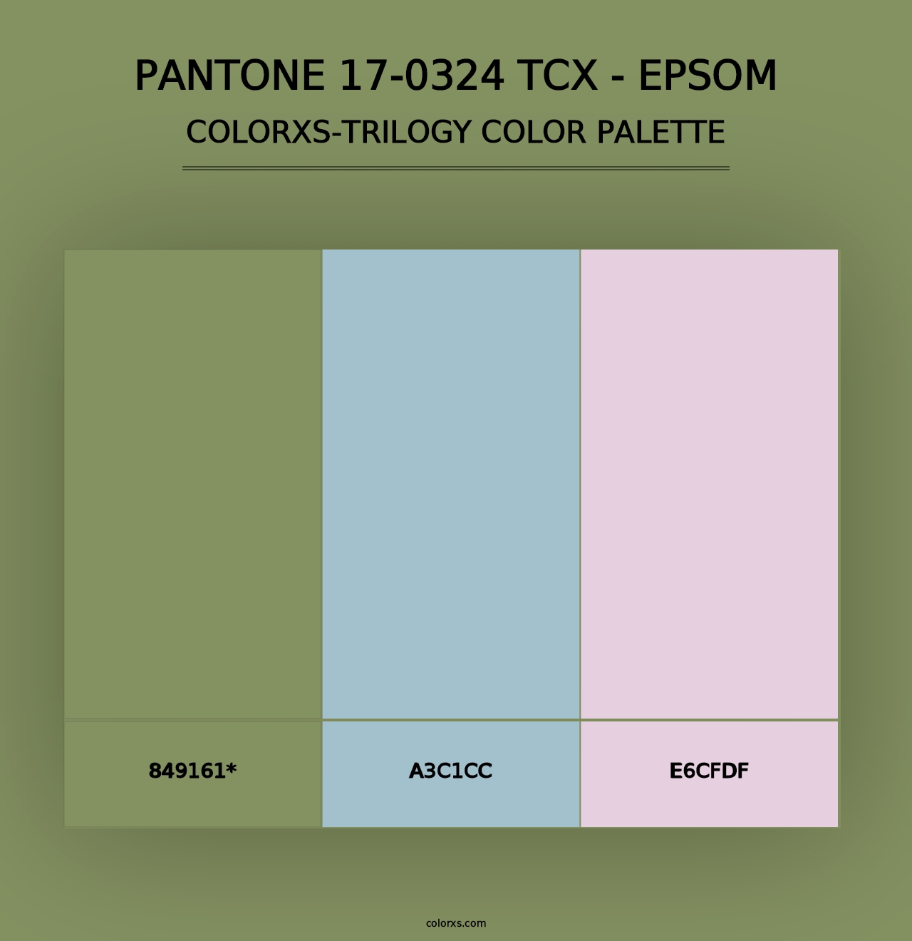 PANTONE 17-0324 TCX - Epsom - Colorxs Trilogy Palette