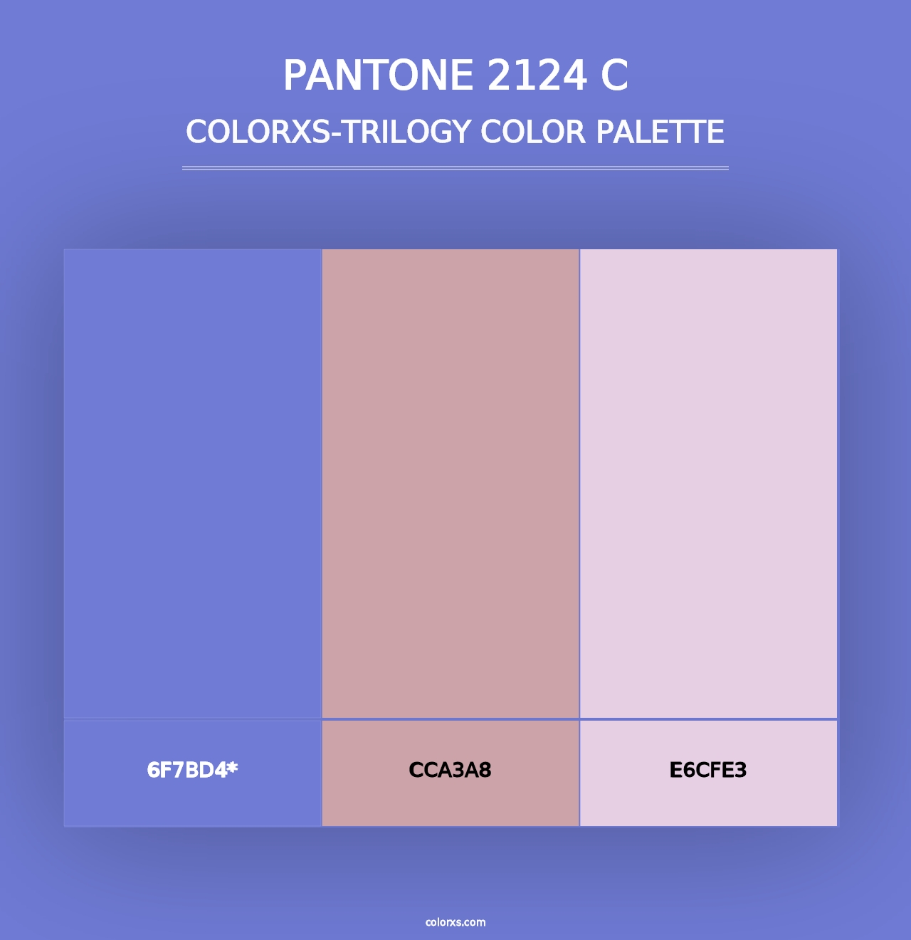 PANTONE 2124 C - Colorxs Trilogy Palette