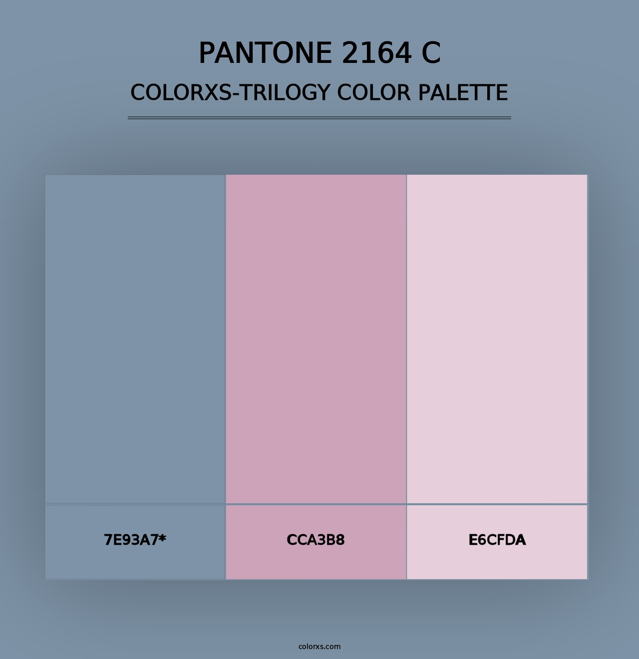 PANTONE 2164 C - Colorxs Trilogy Palette