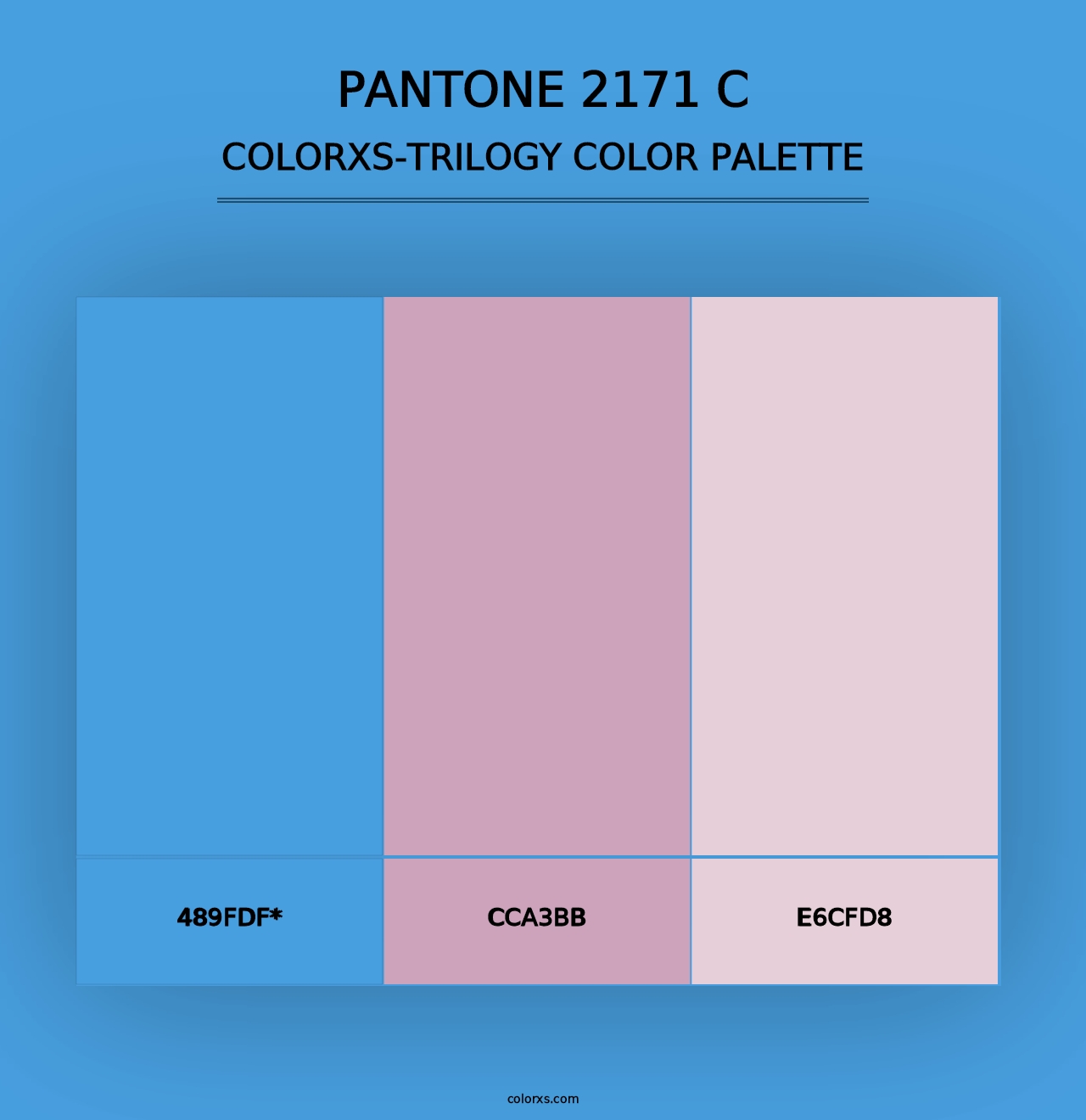 PANTONE 2171 C - Colorxs Trilogy Palette