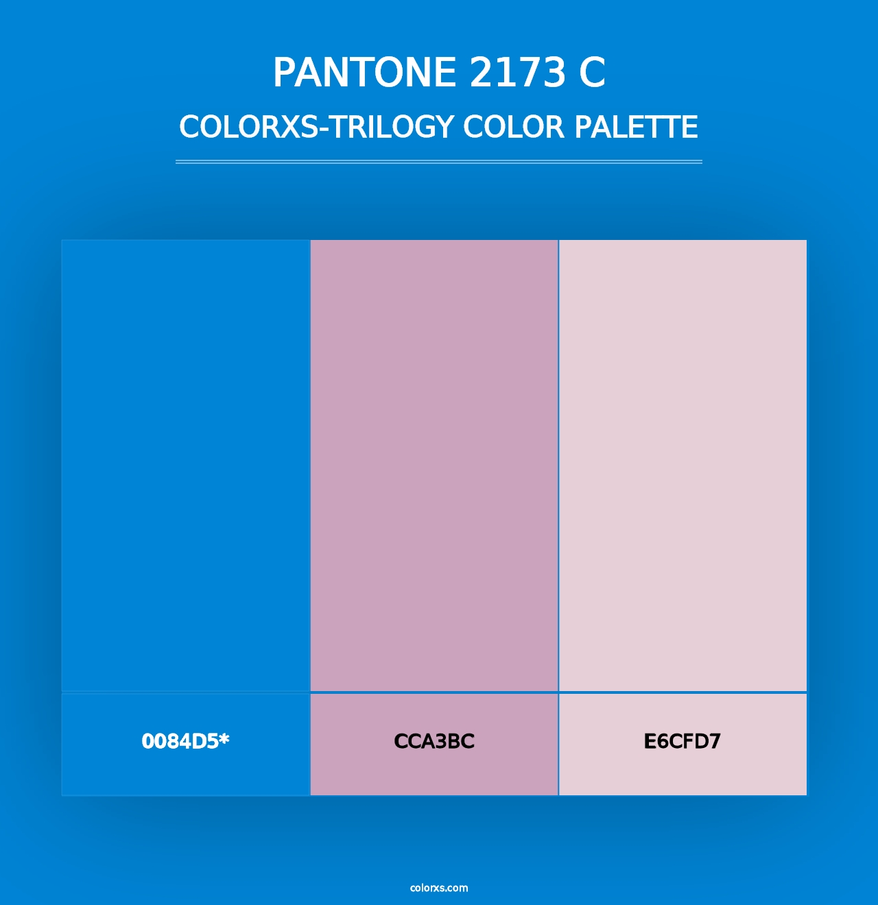 PANTONE 2173 C - Colorxs Trilogy Palette