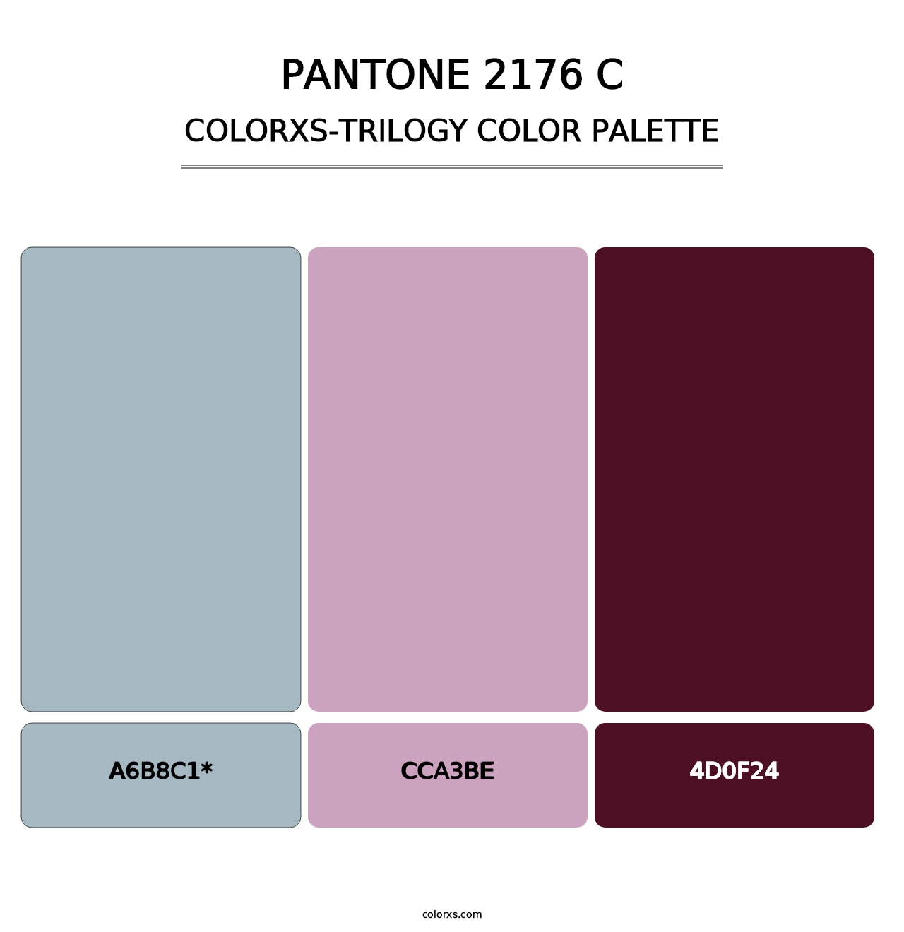 PANTONE 2176 C - Colorxs Trilogy Palette