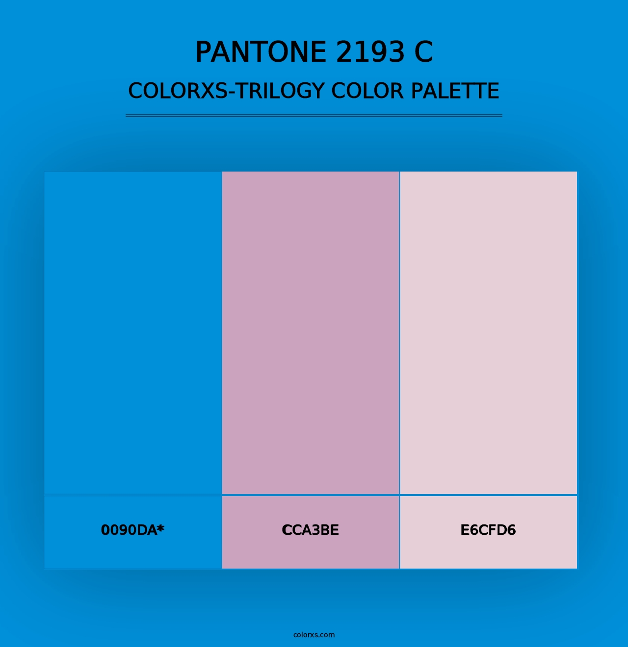 PANTONE 2193 C - Colorxs Trilogy Palette