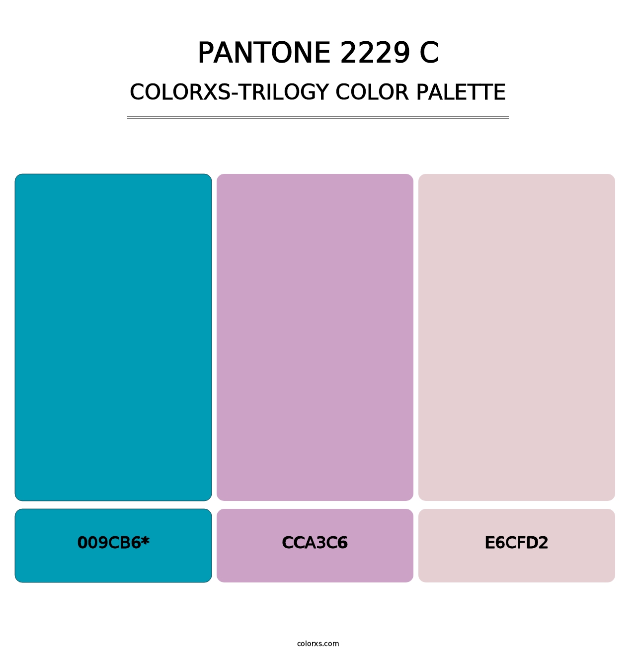 PANTONE 2229 C - Colorxs Trilogy Palette