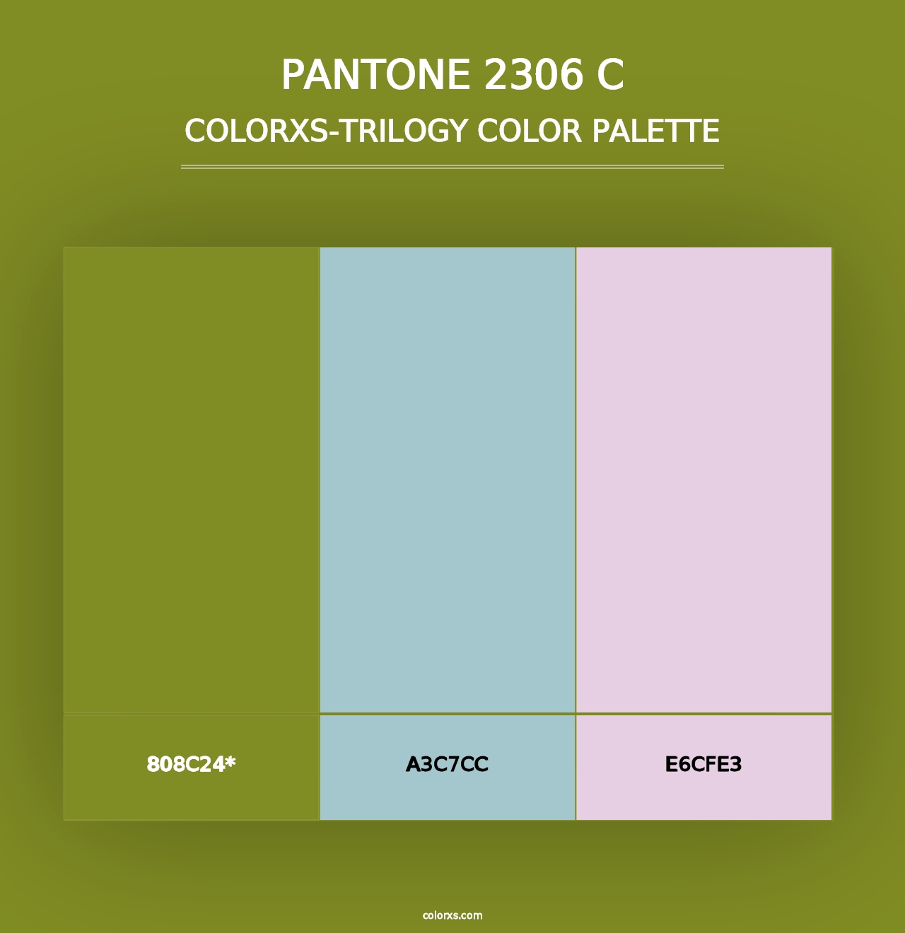 PANTONE 2306 C - Colorxs Trilogy Palette