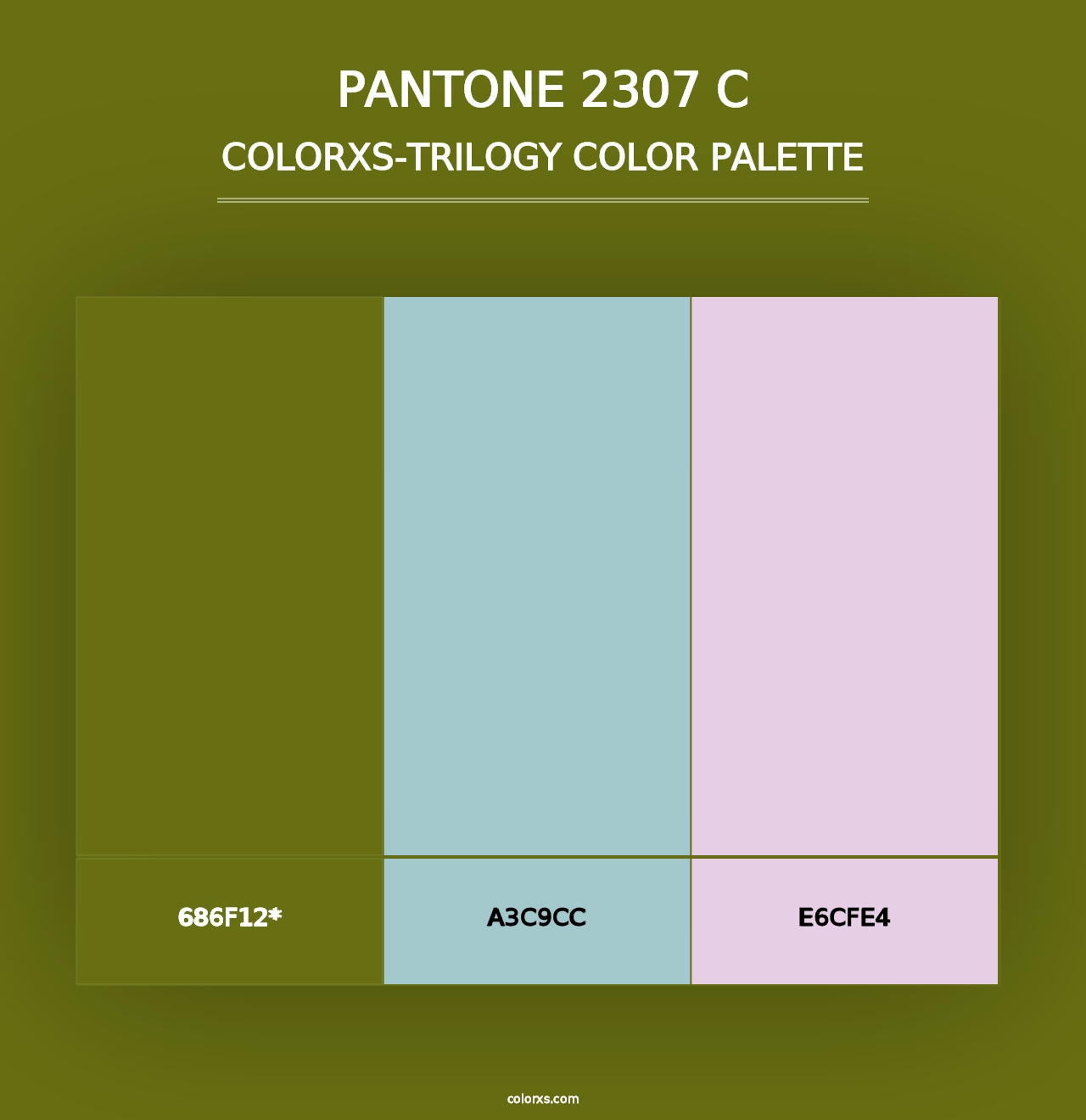 PANTONE 2307 C - Colorxs Trilogy Palette