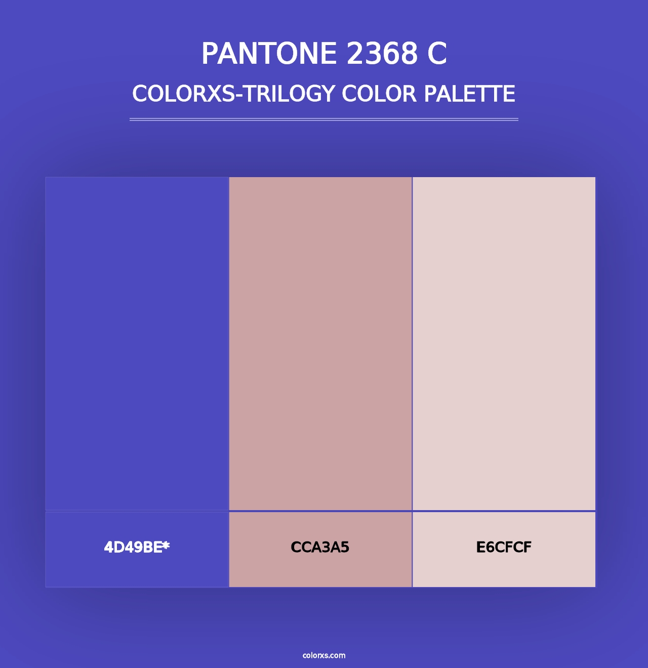 PANTONE 2368 C - Colorxs Trilogy Palette