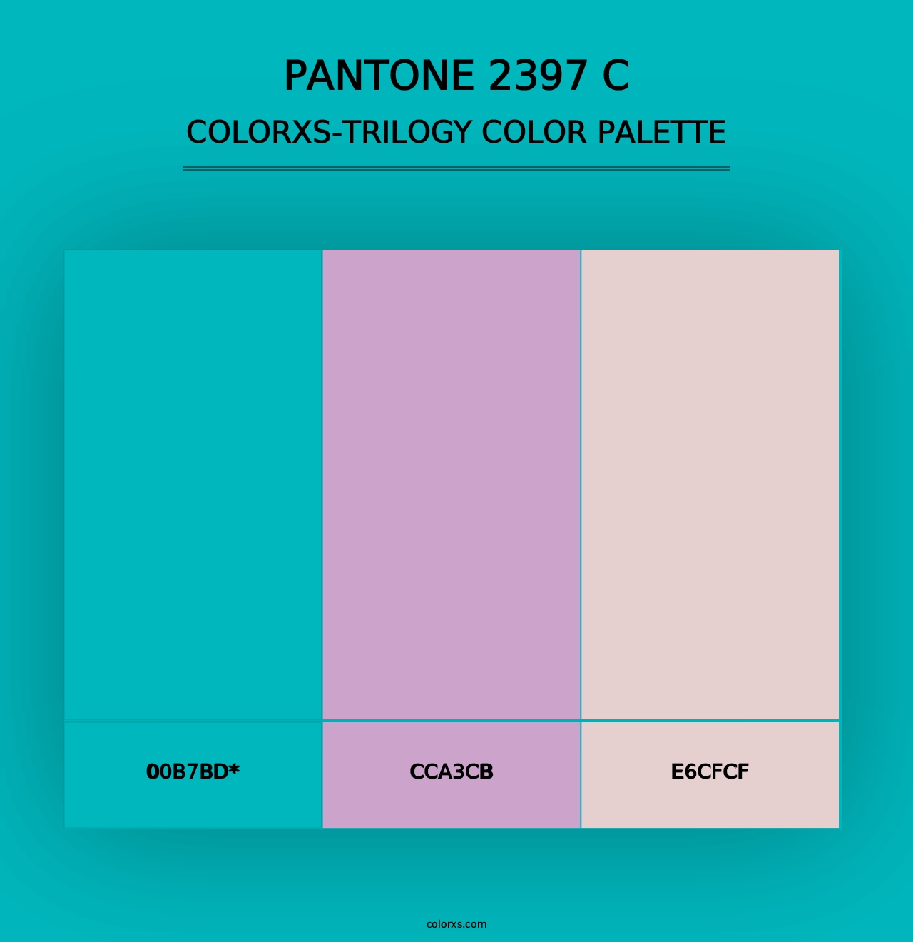 PANTONE 2397 C - Colorxs Trilogy Palette