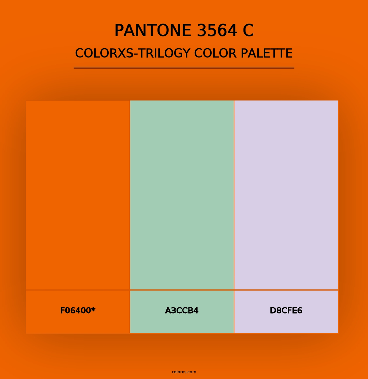 PANTONE 3564 C - Colorxs Trilogy Palette