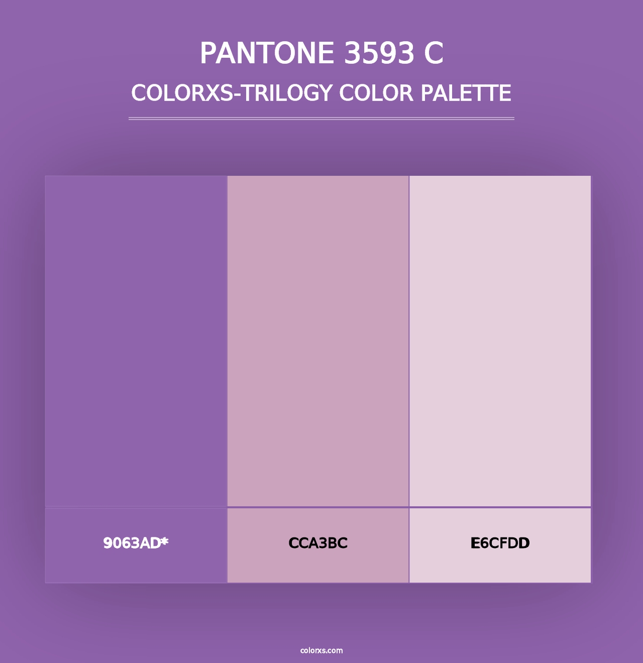 PANTONE 3593 C - Colorxs Trilogy Palette