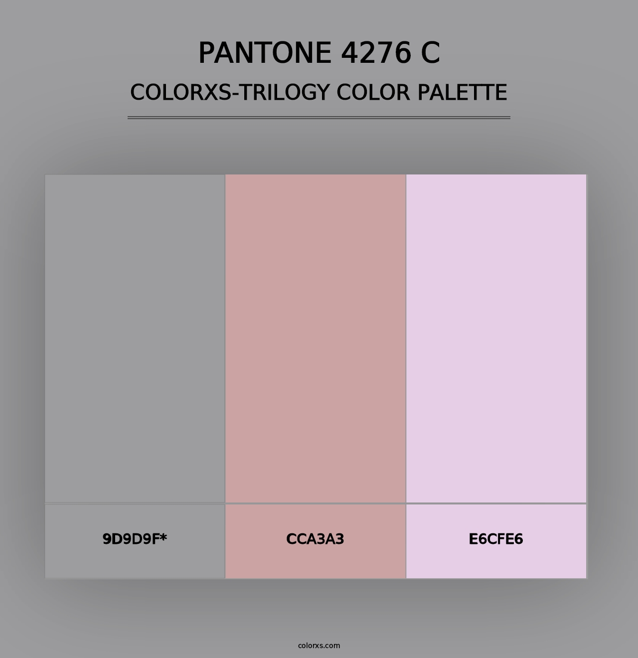 PANTONE 4276 C - Colorxs Trilogy Palette