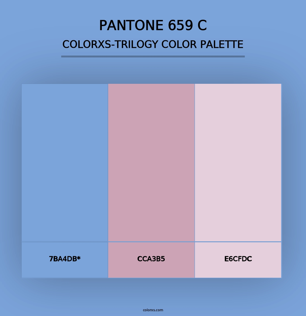 PANTONE 659 C - Colorxs Trilogy Palette