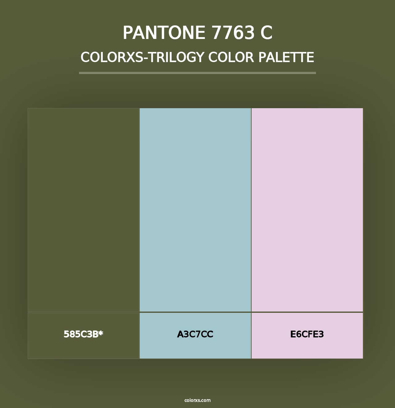 PANTONE 7763 C - Colorxs Trilogy Palette