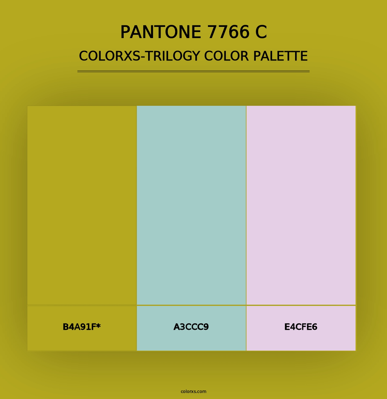 PANTONE 7766 C - Colorxs Trilogy Palette