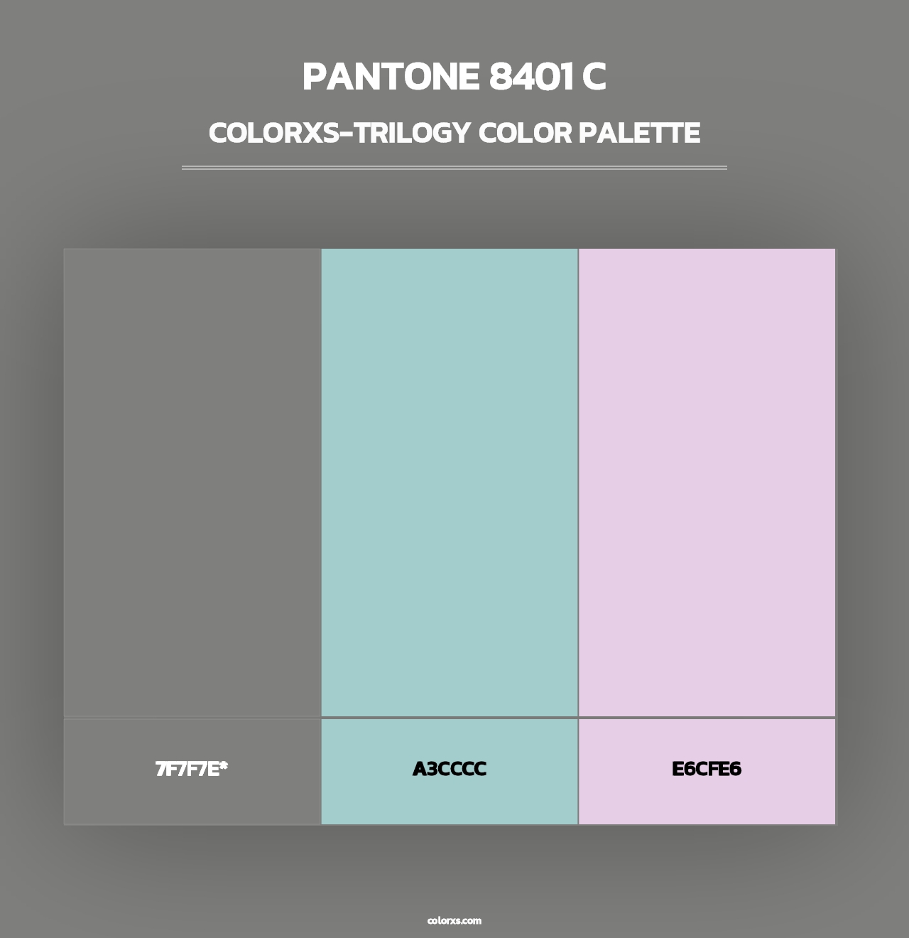 PANTONE 8401 C - Colorxs Trilogy Palette