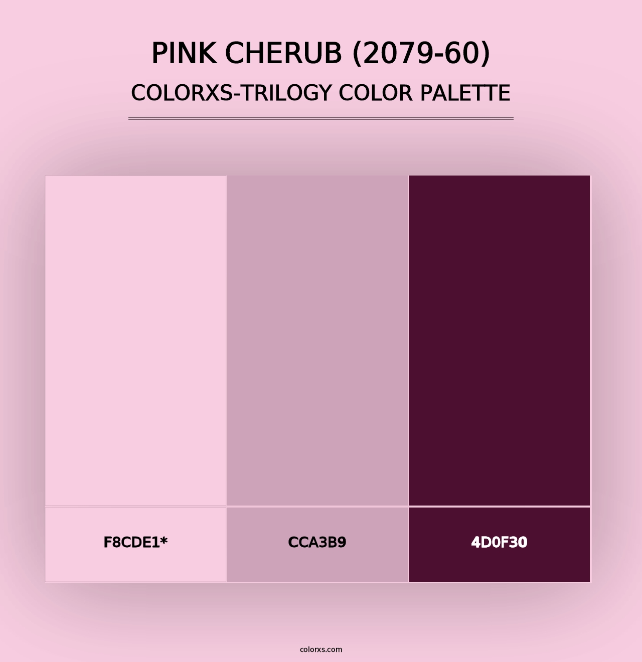 Pink Cherub (2079-60) - Colorxs Trilogy Palette