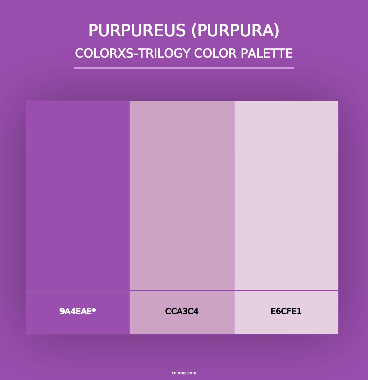 Purpureus (Purpura) - Colorxs Trilogy Palette