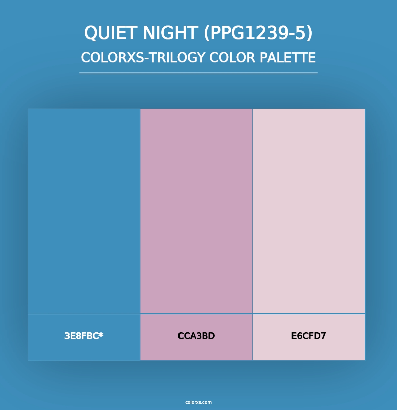 Quiet Night (PPG1239-5) - Colorxs Trilogy Palette