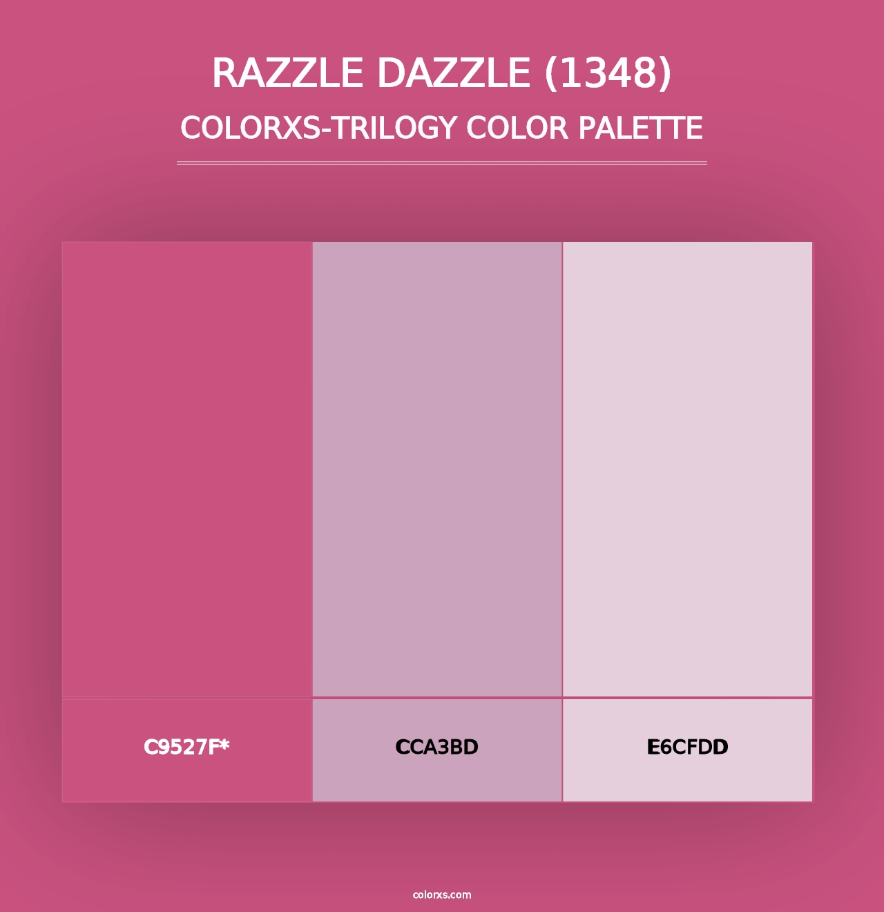 Razzle Dazzle (1348) - Colorxs Trilogy Palette