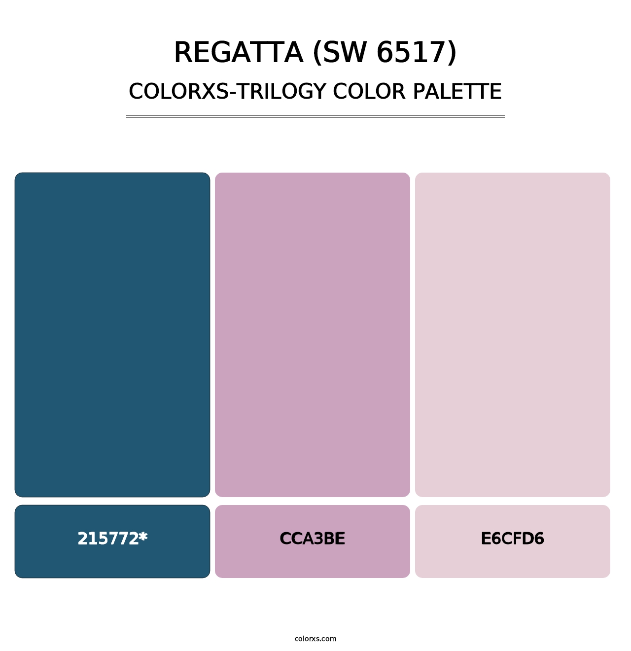 Regatta (SW 6517) - Colorxs Trilogy Palette