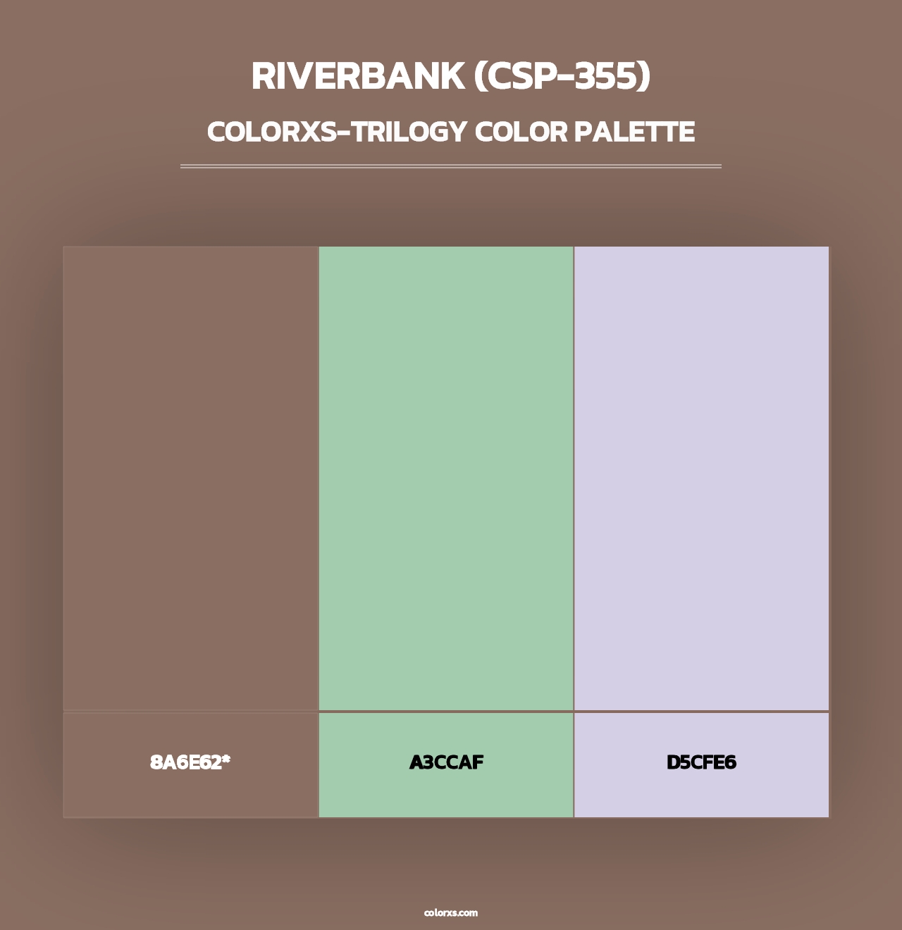 Riverbank (CSP-355) - Colorxs Trilogy Palette