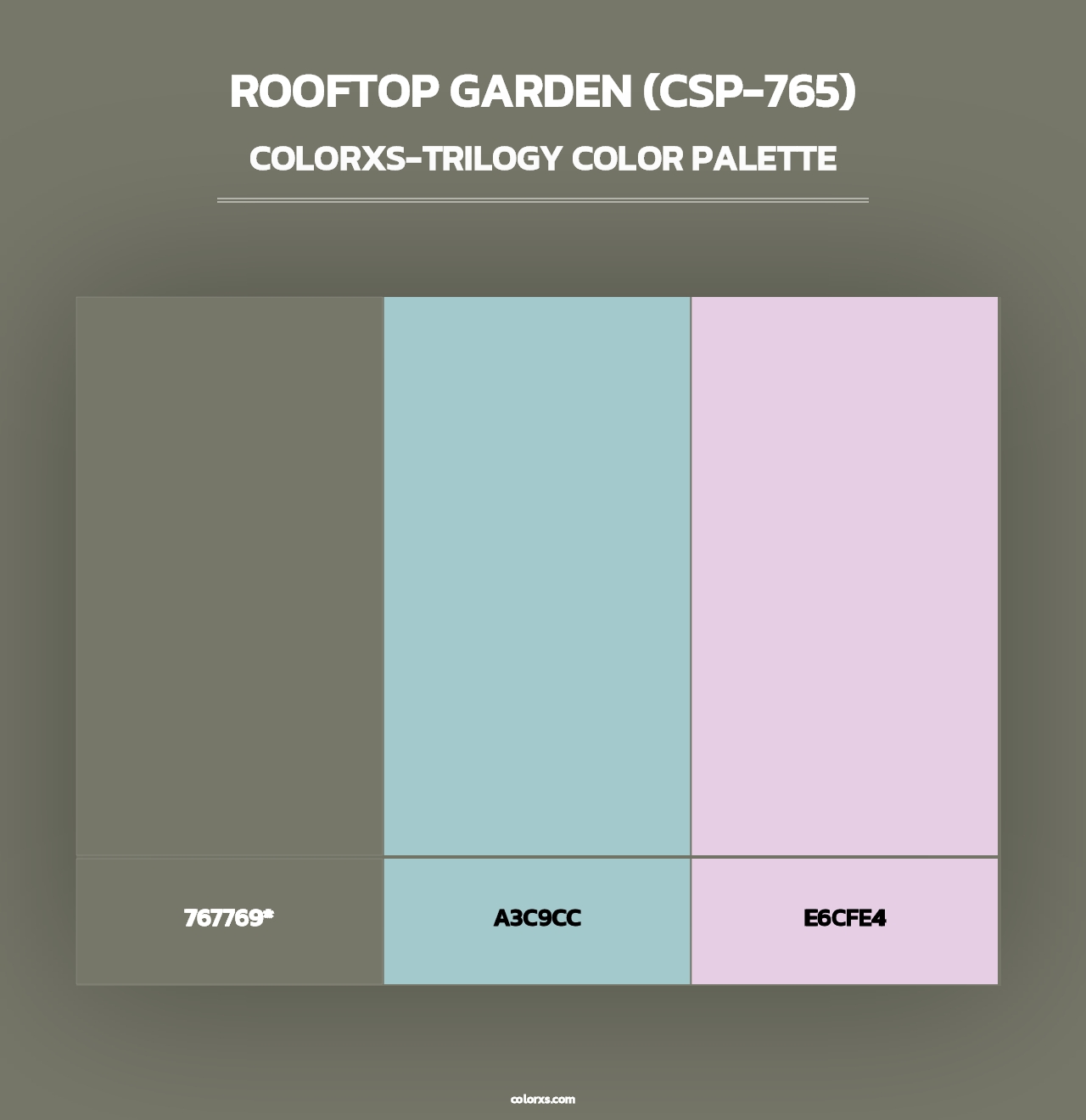 Rooftop Garden (CSP-765) - Colorxs Trilogy Palette