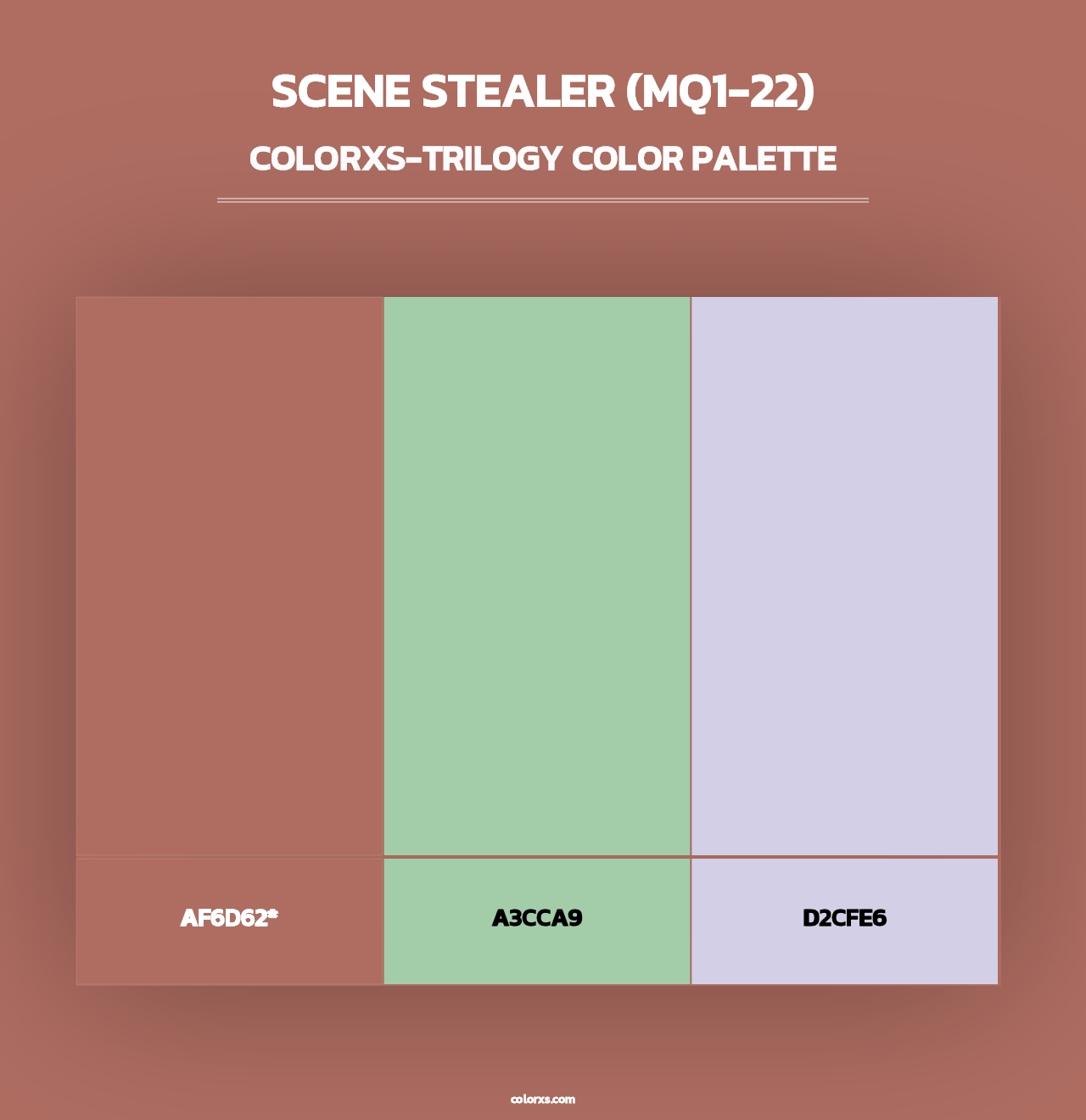 Scene Stealer (MQ1-22) - Colorxs Trilogy Palette