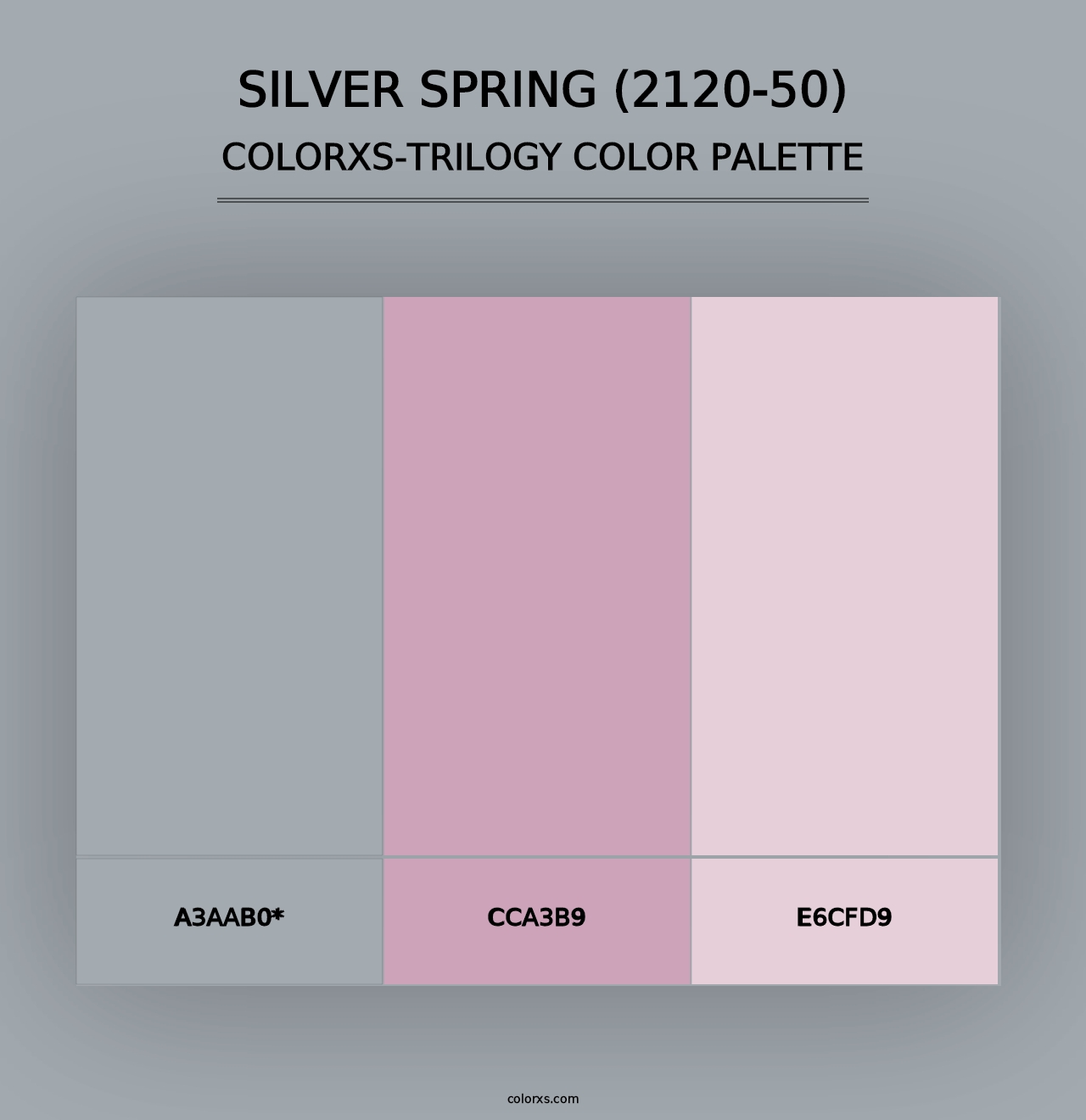 Silver Spring (2120-50) - Colorxs Trilogy Palette