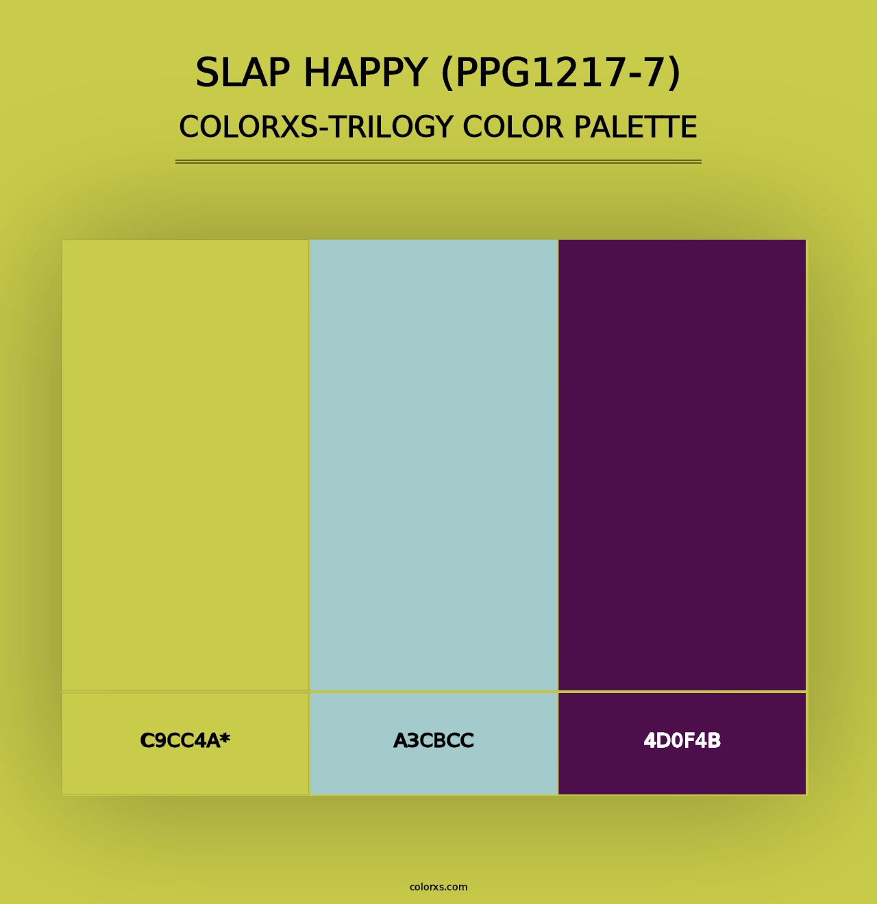 Slap Happy (PPG1217-7) - Colorxs Trilogy Palette