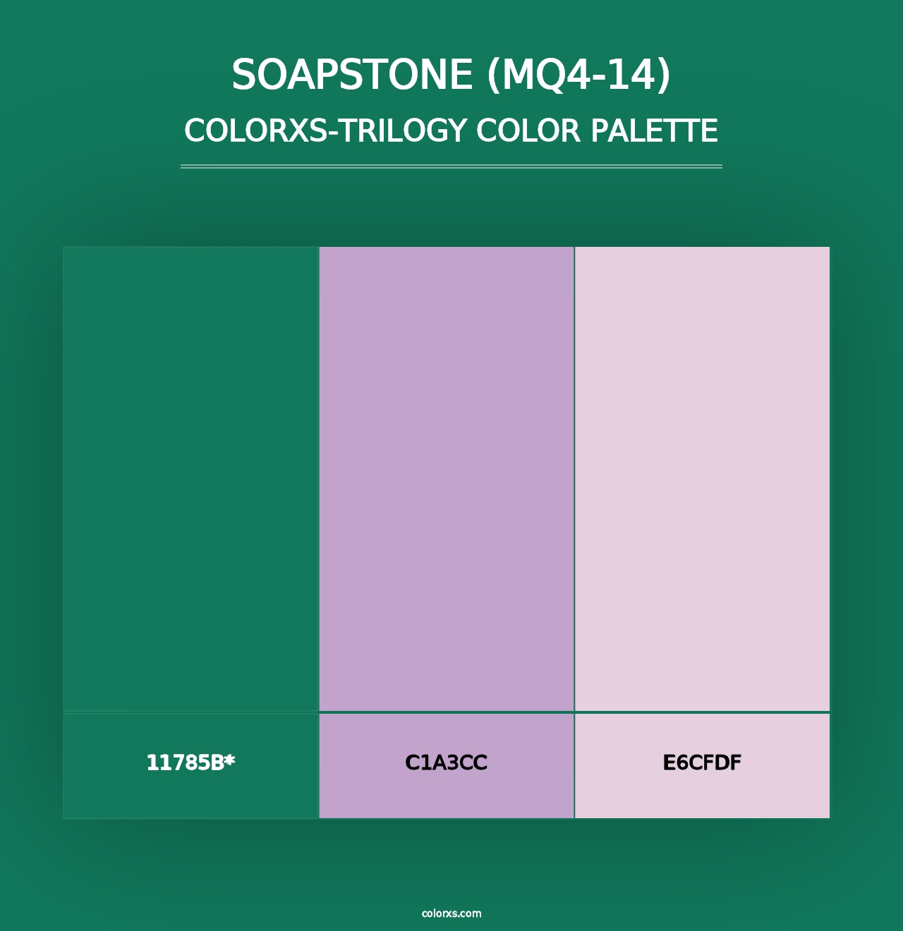 Soapstone (MQ4-14) - Colorxs Trilogy Palette