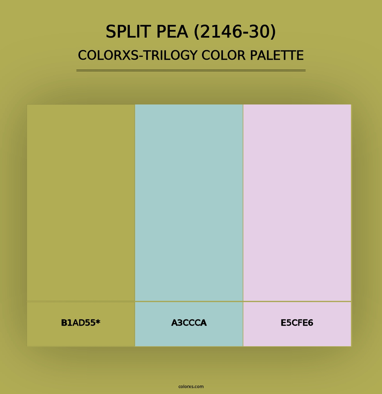 Split Pea (2146-30) - Colorxs Trilogy Palette