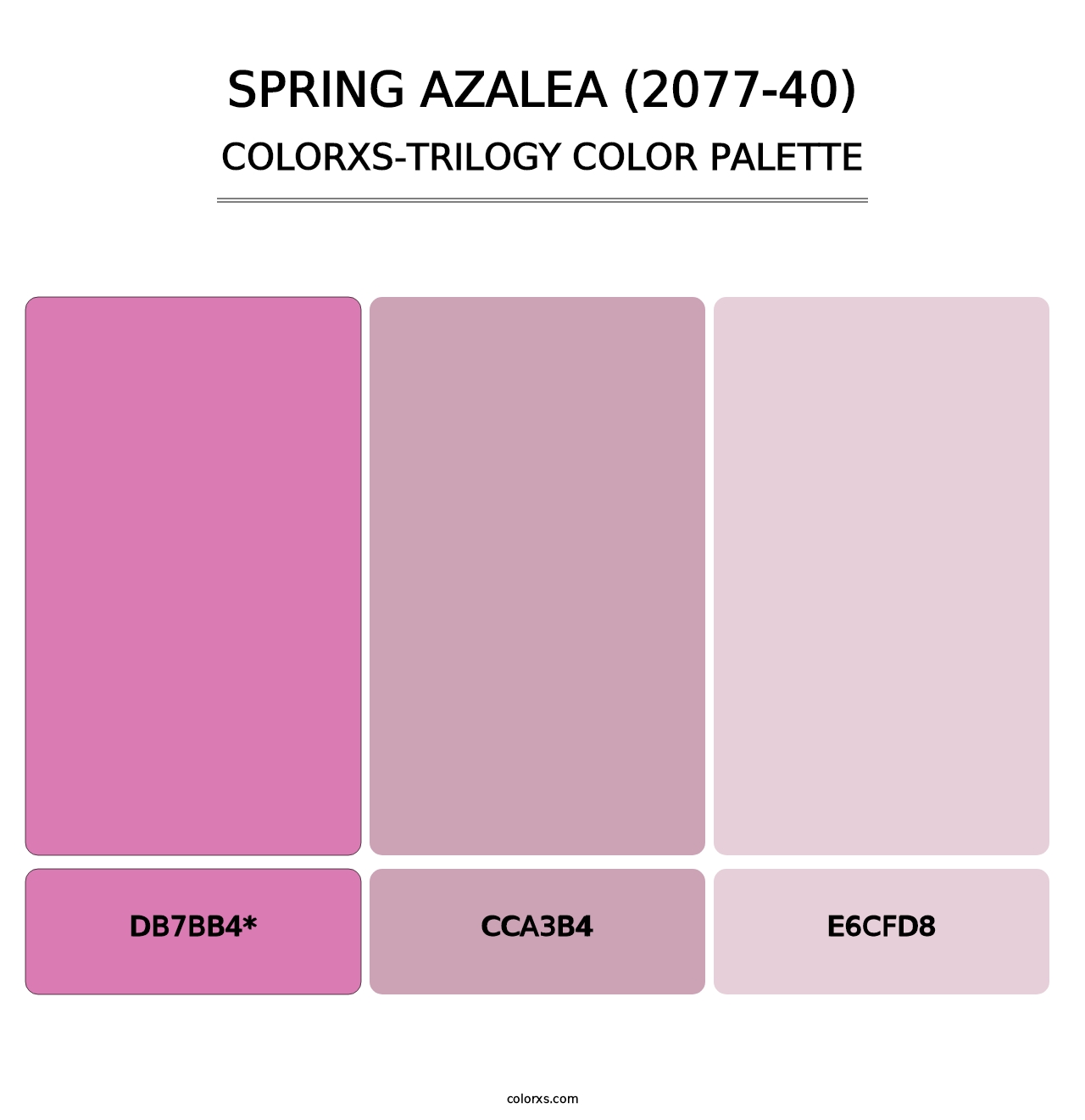 Spring Azalea (2077-40) - Colorxs Trilogy Palette