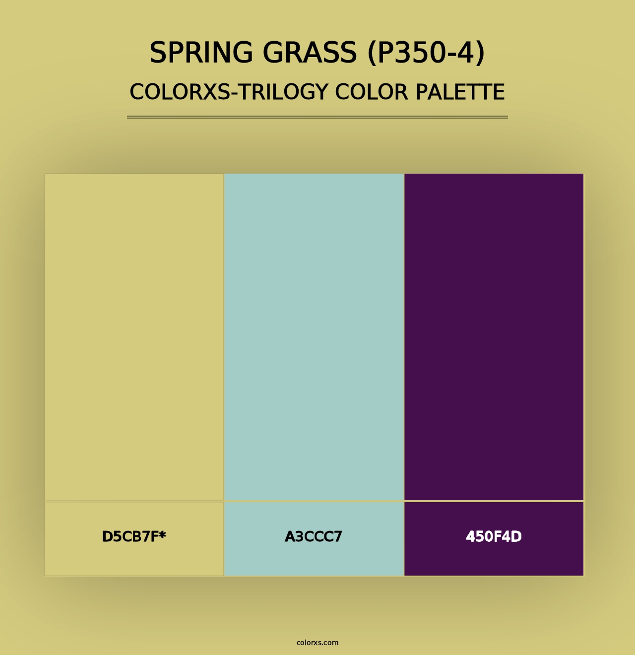 Spring Grass (P350-4) - Colorxs Trilogy Palette