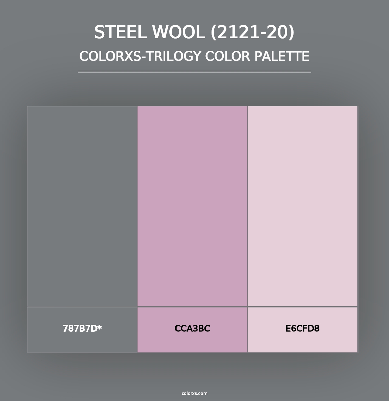 Steel Wool (2121-20) - Colorxs Trilogy Palette