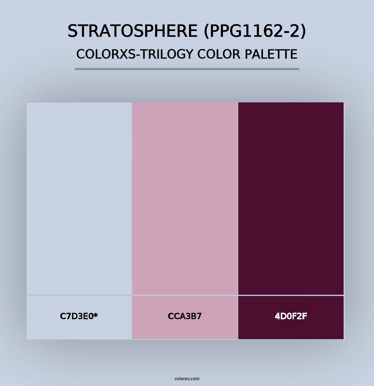 Stratosphere (PPG1162-2) - Colorxs Trilogy Palette