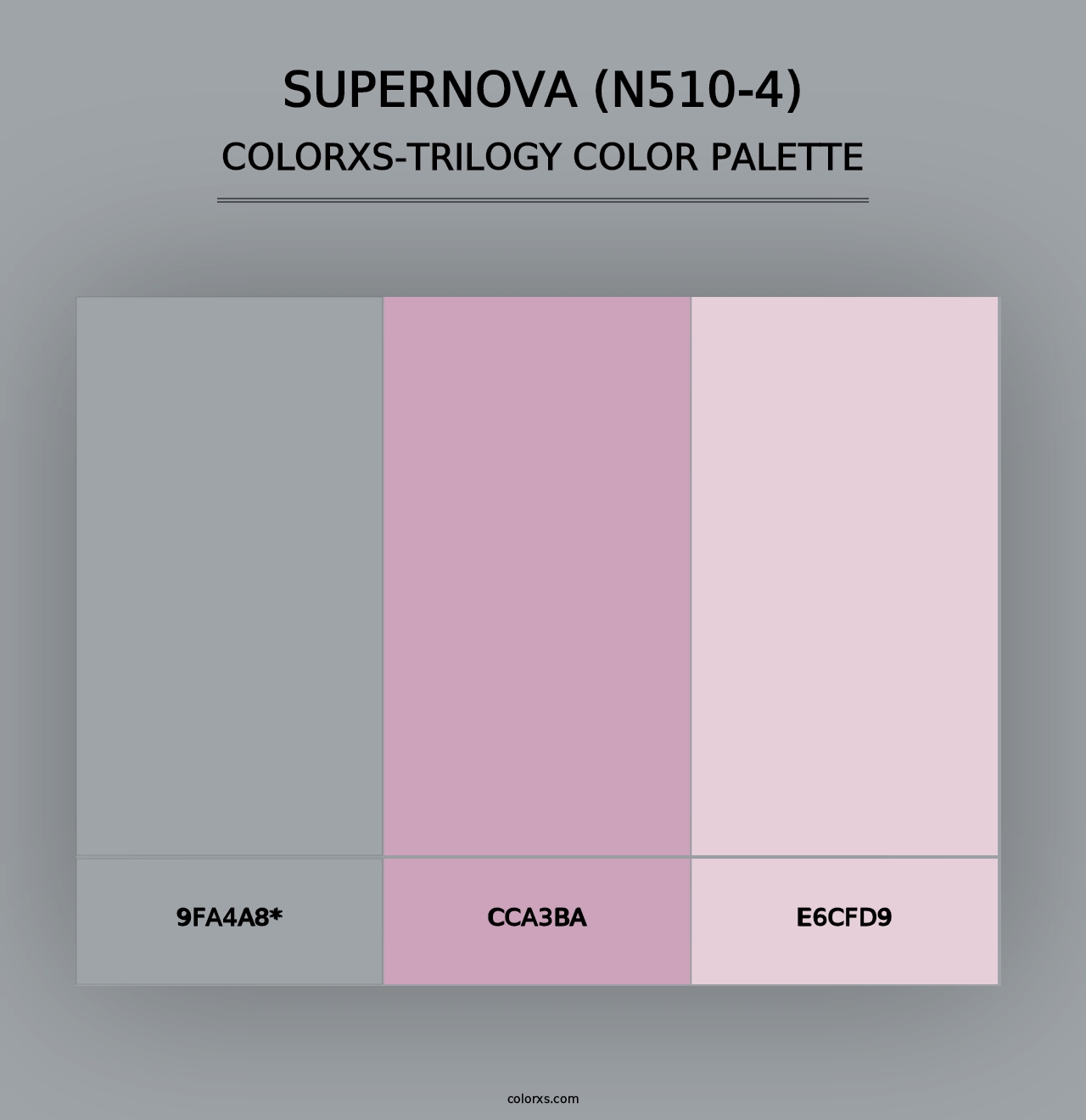 Supernova (N510-4) - Colorxs Trilogy Palette