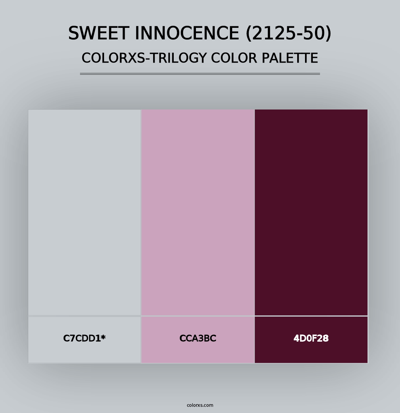 Sweet Innocence (2125-50) - Colorxs Trilogy Palette