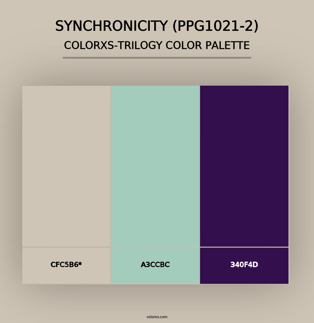 Synchronicity (PPG1021-2) - Colorxs Trilogy Palette