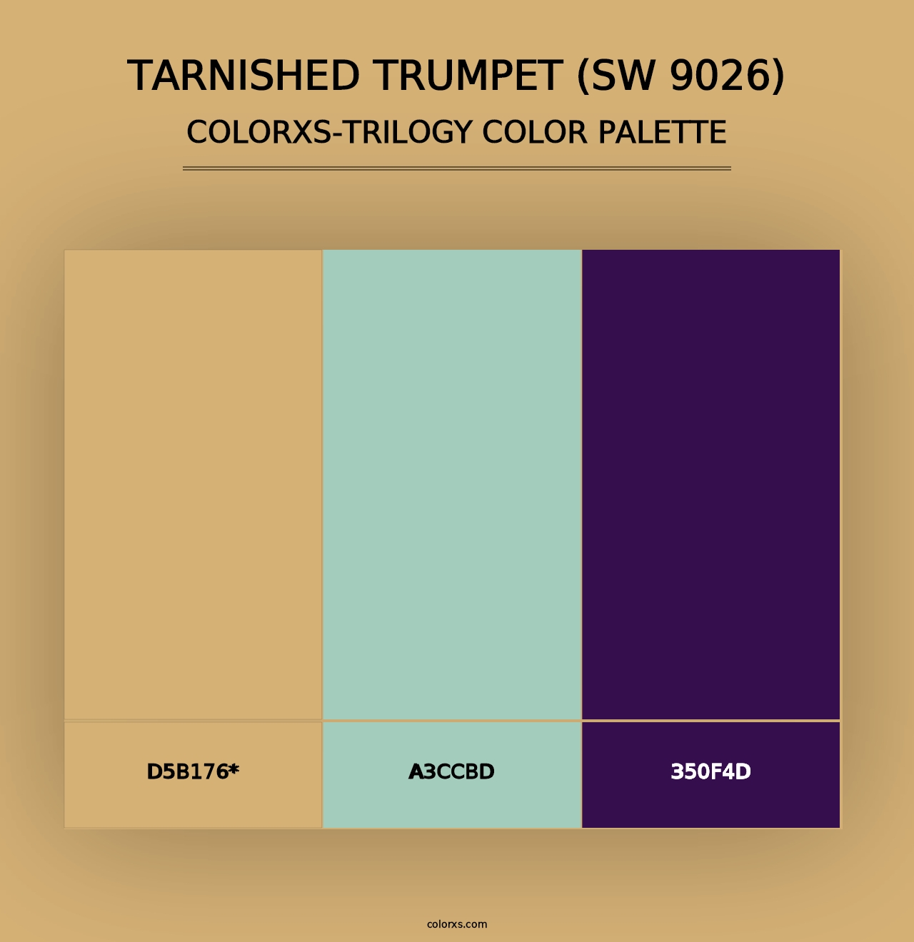 Tarnished Trumpet (SW 9026) - Colorxs Trilogy Palette