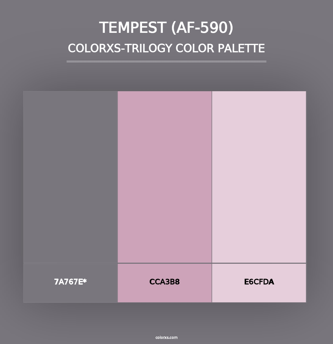 Tempest (AF-590) - Colorxs Trilogy Palette