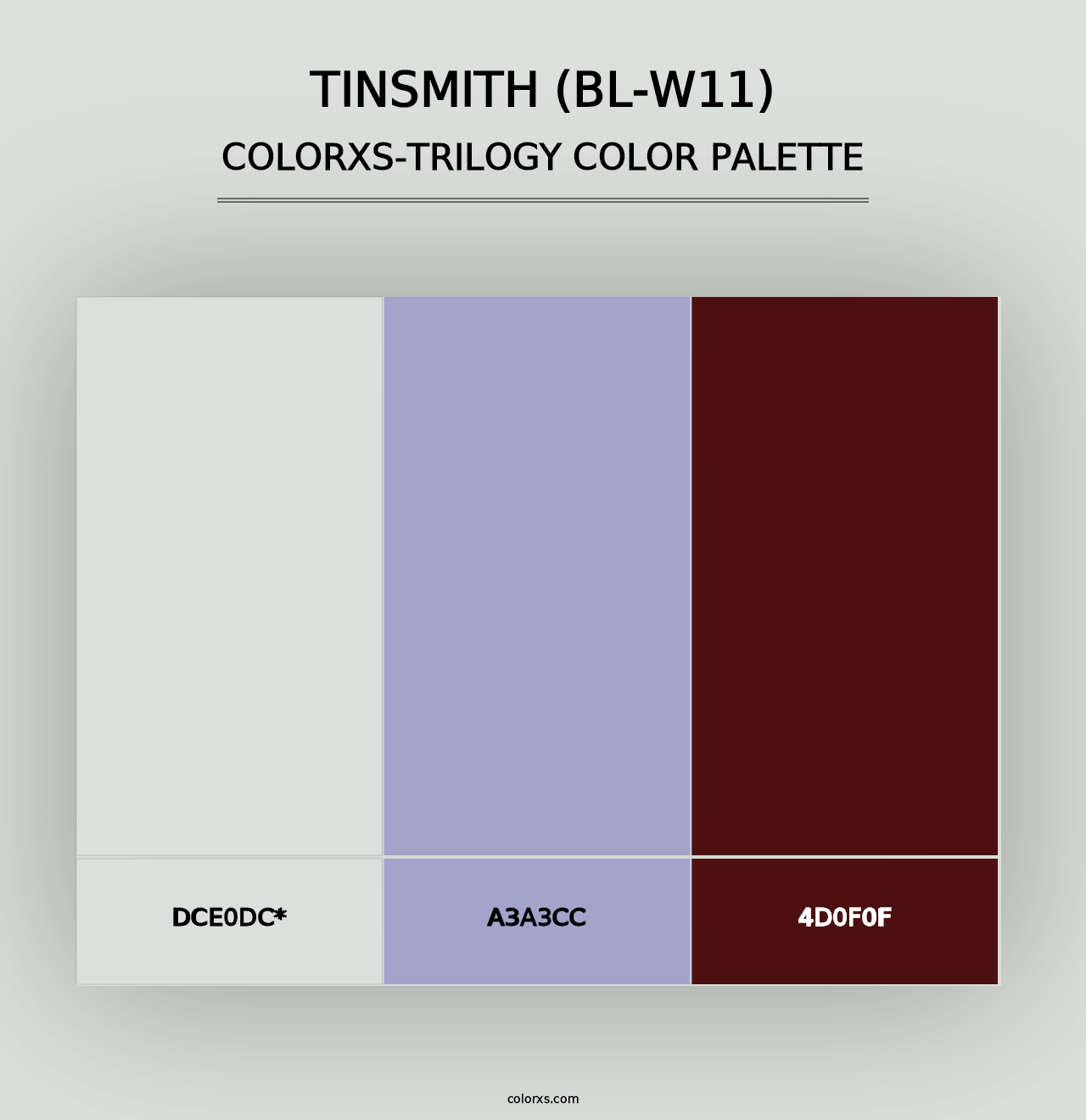 Tinsmith (BL-W11) - Colorxs Trilogy Palette