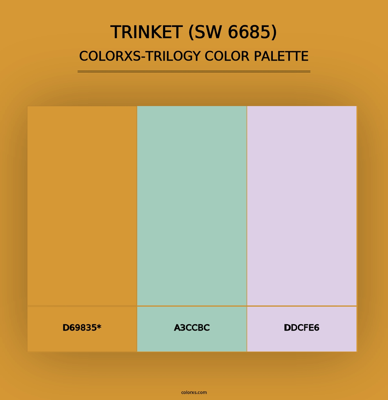 Trinket (SW 6685) - Colorxs Trilogy Palette