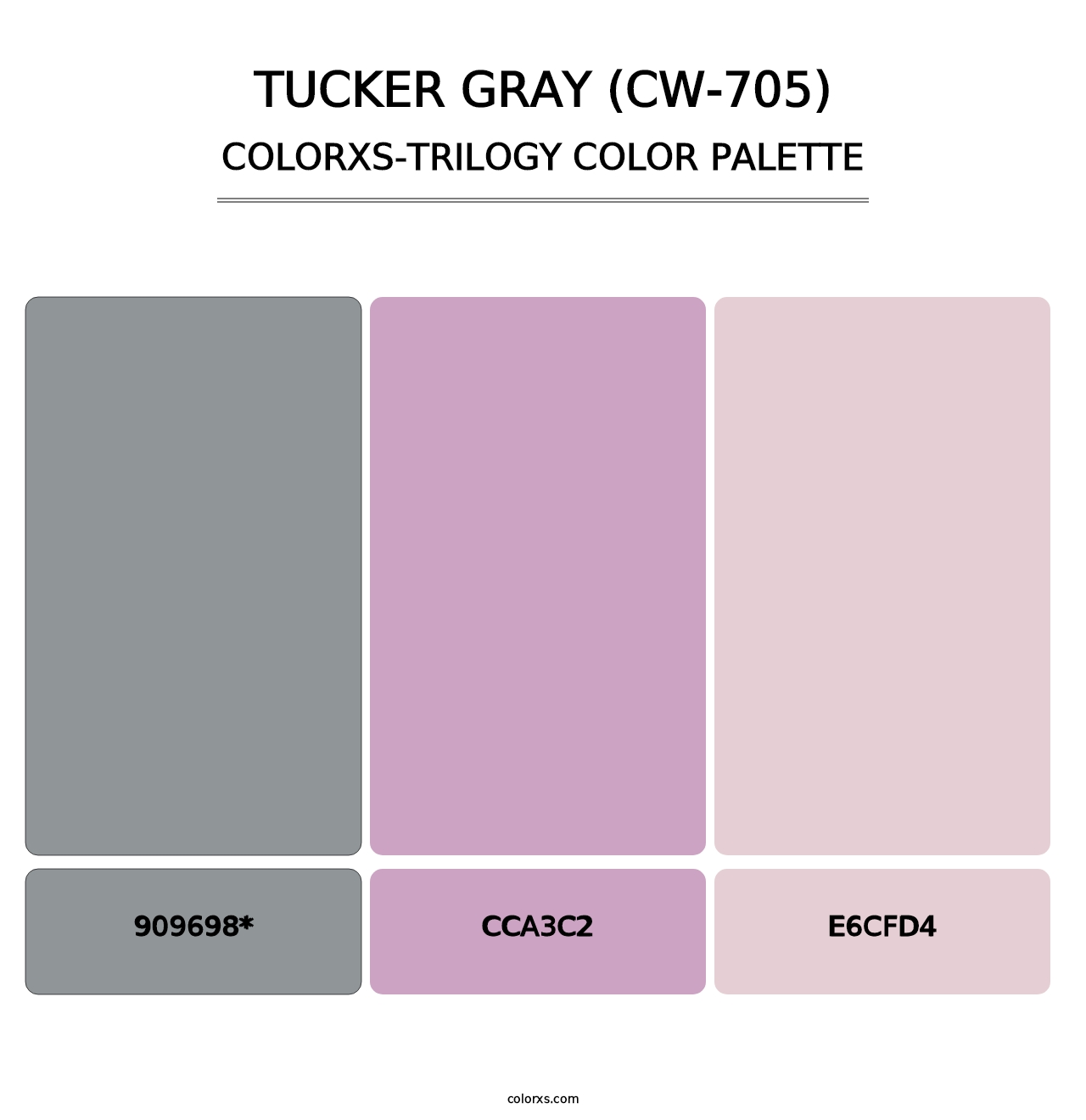 Tucker Gray (CW-705) - Colorxs Trilogy Palette