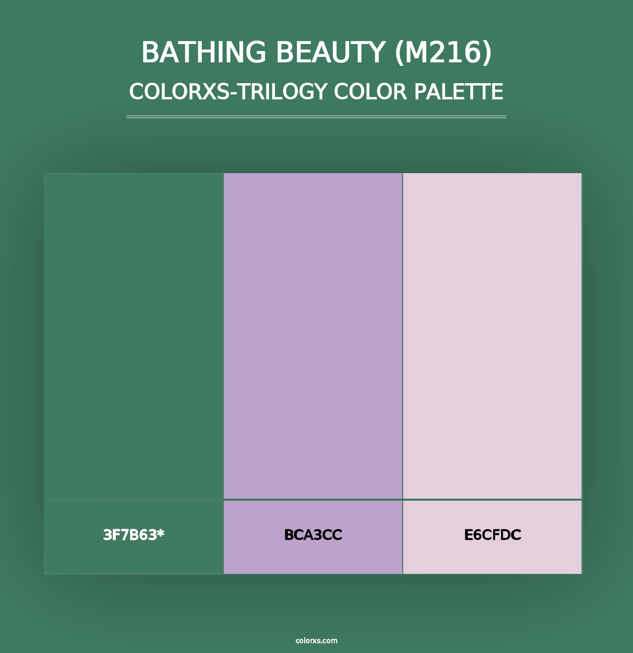 Bathing Beauty (M216) - Colorxs Trilogy Palette