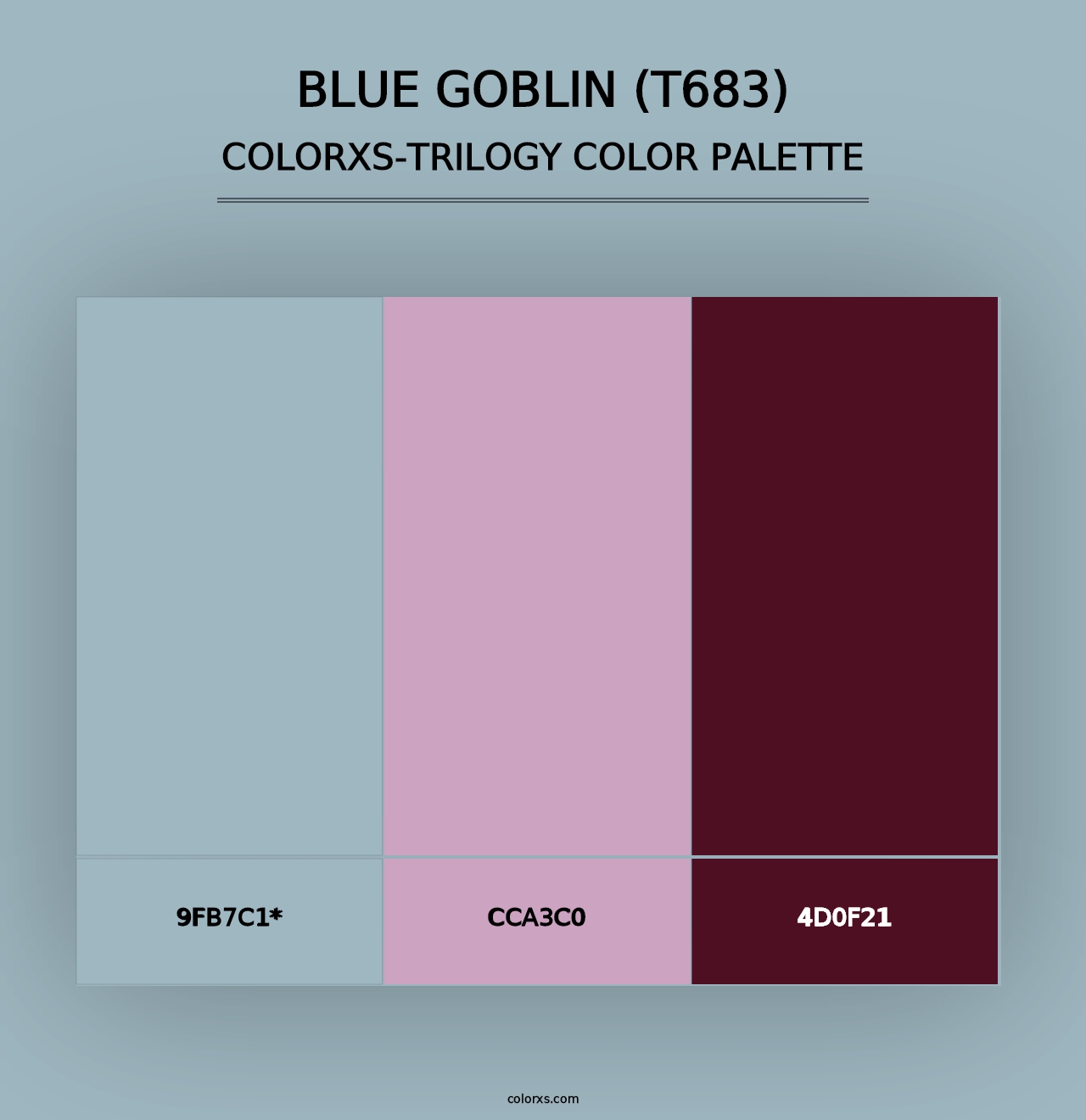 Blue Goblin (T683) - Colorxs Trilogy Palette